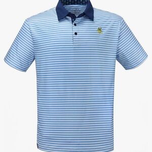 Section 119 Striped Polo Shirt Men’s S Blue Grateful Dead Golf Casual